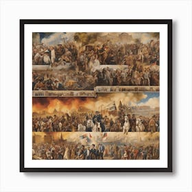 Battle Of Charleston Art Print