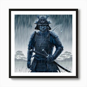 Samurai Art 122 Art Print