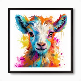 Zodiac Signs - Goat Art Print