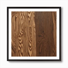 Close Up Of A Wooden Floor Art Print