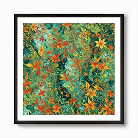 Floral Pattern Art Print