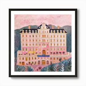 Grand Budapest Hotel Art Print