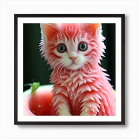 Beautiful cat Art Print