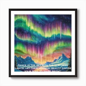 Mystical Beauty Art Print