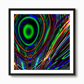 Abstract Psychedelic Image Art Print