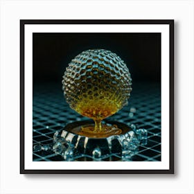 Golf Ball 1 Art Print