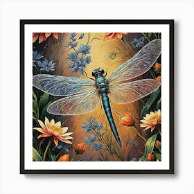 Dragonfly 13 Art Print