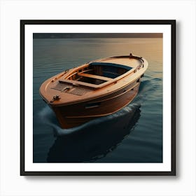 Default Create Unique Design Of Boat 3 Art Print