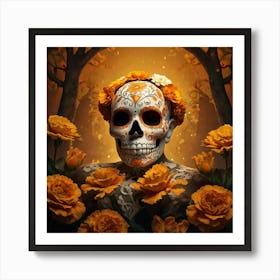 Day Of The Dead Art Print