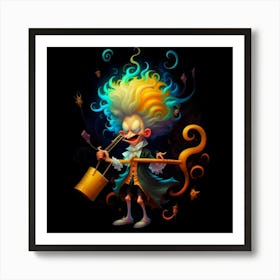 Mr Magic Art Print