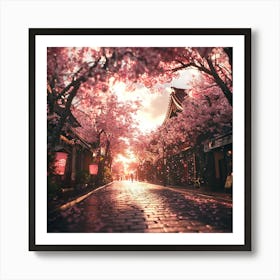 Cherry Blossoms 1 Art Print