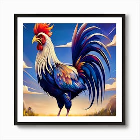 Rooster Art Print