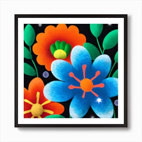 Floral Pattern3 Art Print