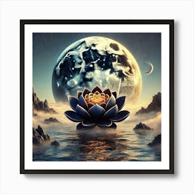 Lotus Flower 175 Art Print