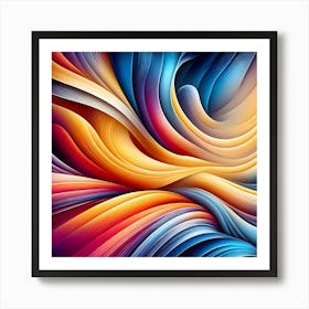 Abstract Abstract Painting 3 Art Print