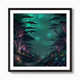 Forest Path Art Print