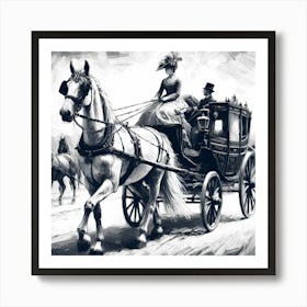 Victorian Carriage Art Print