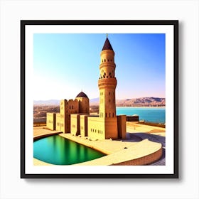 Islamic Mosque In Iran 2 Art Print