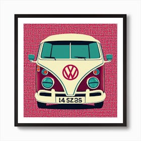 Vw Bus 3 Art Print