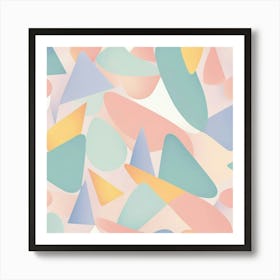 Abstract Geometric Pattern 39 Art Print