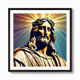 Jesus Christ 3 Art Print