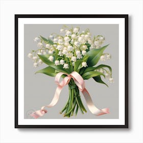 Lily Of The Valley 1 Art Print