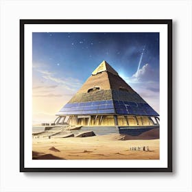 Pyramid Of The Sun Art Print