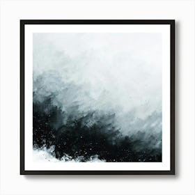 Abstract Wave Painting 2 Art Print