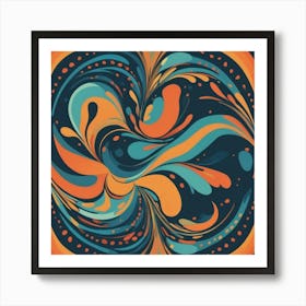 Abstract Pattern Art Print 2 Art Print