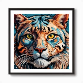 Tiger Painting 1 Art Print