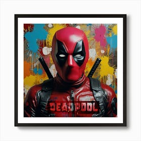 Deadpool 3 Art Print