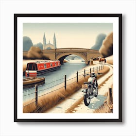 River Thames at Oxford Art Print