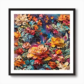 Floral Bouquet Art Print