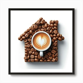 Coffee House 1 Art Print