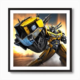 Transformers The Last Knight Art Print