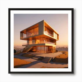 Pikaso Texttoimage 3d Model Realistic Houses Figure Octane Render Vol (1) Art Print