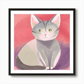 Kitty Cat 3 Art Print