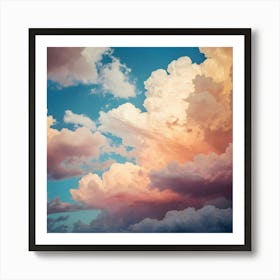 Cloudy Sky Art Print