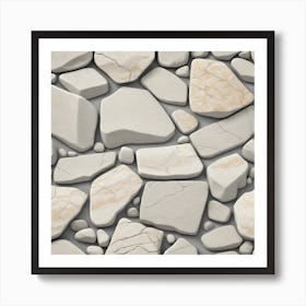 Stone Wall 24 Art Print