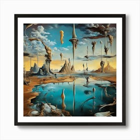 Dali'S Dreamscape Art Print