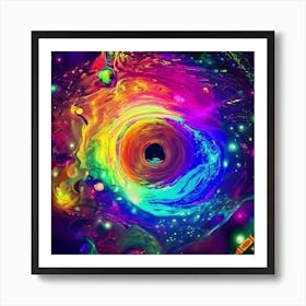 Psychedelic Universe Art Print