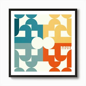 Bauhaus Style 25 Art Print