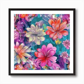 Floral Pattern Art Print