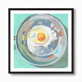 Fried Egg Art Print