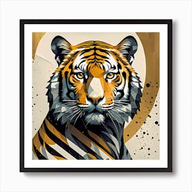 Tiger Artwork Art Print