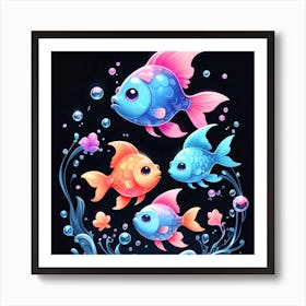 Fishes Art Print