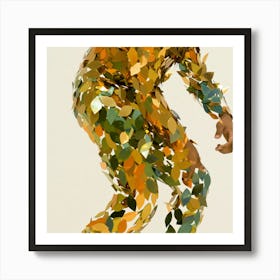 Leaves On The Floor Art Print