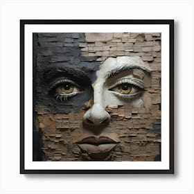 'Face Of A Woman' Art Print