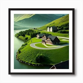 Switzerland Art Print