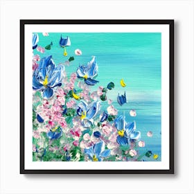 Happiness In July Art Print